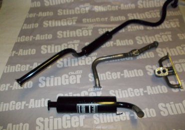 Комплект 'StinGer' Chevrolet Niva 2123 глушитель+резонатор+паук