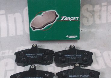 TAR527 FERODO TARGET - Тормозные колодки дисковые