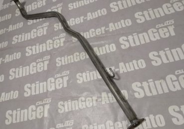 Резонатор прямоточный 'StinGer' Hyundai Solaris I поколение (до рестайлинга) без банки нержавейка