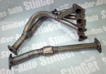 Выпускной коллектор (паук) 'StinGer' 4-2-1 Hyundai Elantra-III XD 1.6l 16v нержавейка G4ED