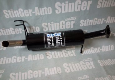 Глушитель прямоточный основной 'StinGer' Kia Rio III х/б