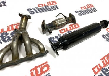 Комплект 'StinGer' паук+резонатор Kia Ceed 2 (до рестайлинг) 1.4-1.6L