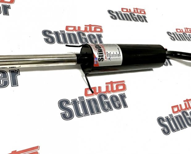 Глушитель прямоточный 'StinGer' спорт ВАЗ 21099, без насадки.