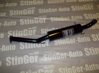 Глушитель прямоточный основной 'StinGer' ВАЗ 2113-14 без насадки Ф 63.5 мм