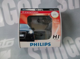 Лампочка Philips X-Treme Vision H1 (2 шт.)