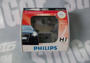 Лампочка Philips X-Treme Vision H1 (2 шт.)
