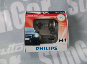 Лампочка Philips X-Treme Vision H4 (2 шт.)