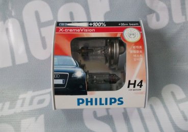 Лампочка Philips X-Treme Vision H4 (2 шт.)